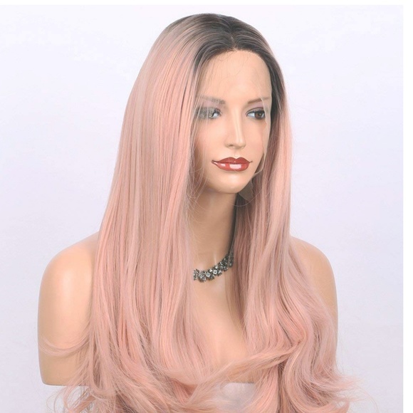 Ombre Pink Beauty Lace Front Wig main image 5